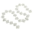 thumbnail image 4 of Rhinestone Trim, Easy Use Rhinestone Chain Colours Flower Type Hand Crafted  For Wedding Party For Birthday Party White, 4 of 8