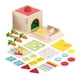 thumbnail image 2 of Caja de monedas de juguetes Montessori de madera, habilidades motoras finas Montessori, caja de caída de bolas, juguetes de clasificación y, 2 of 9