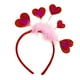 thumbnail image 2 of Diadema con Forma de Corazón Jinwen Accesorios para el Cabello Rosa Rojo Tocado del Día de San Valentín, 2 of 8