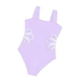thumbnail image 4 of Swimsuit Solid Girls One Piece Swimsuit Kids Bathing Suits for Teenagers 11-12 Years Girls Fashion, 4 of 5