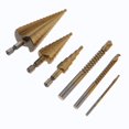 thumbnail image 2 of Kit de 6 Piezas Broca Escalonada Baoblaze HSS de acero de alta dureza, 2 of 8