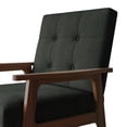 thumbnail image 5 of Castle Place Shabby Chic Accent Chair, Charcoal Grey, 5 of 10
