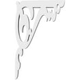 thumbnail image 3 of 5/8"W X 5"D X 8"H Amber Architectural Grade PVC Bracket, 3 of 4