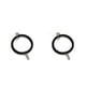 thumbnail image 4 of Methold Cadena para teléfono móvil para hombres y mujeres, resistente al agua, Color sólido, Universal, Flexible, anillo antipérdida, Negro 2Conjunto, 4 of 6