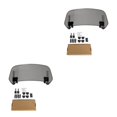 thumbnail image 4 of VONKY Spoiler Experience Protection And Style Sturdy And Durable Windscreen B gray 2Set, 4 of 6