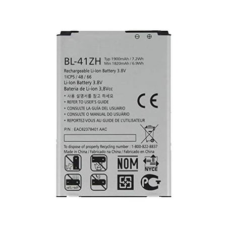 Replacement 1820mAh Battery for LG D213 / G4 LTE Cell Phone Models