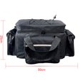 thumbnail image 3 of Bolso De Equipo De Pesca Bolso De Equipo De Pesca Bolsa de pesca Bolsa de almacenamiento de aparejos de pesca de gran capacidad para deportes al aire libre (negro), 3 of 7