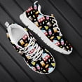 thumbnail image 1 of Zapatillas Doginthehole de primavera y otoño con bonitos dibujos de ambulancias y estampado de enfermera, zapatos planos informales con cordones para mujer, zapatillas para correr de malla, 1 of 6