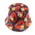 thumbnail image 2 of Gorros de pesca reversibles laterales con estampado de dibujos animados, sombrero de cubo, sombreros de pescador bonitos para mujeres y hombres, 2 of 2