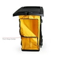 thumbnail image 2 of Farag Durable 3-Shelf 52"x22"x40" Janitorial Commercial Housekeeping Cart, Black and Yellow, 2 of 7