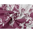 thumbnail image 6 of oneOone Rayon Dark Magenta Fabric Florals Fabric For Sewing Printed Craft Fabric By The Yard 56 Inch Wide-QOY, 6 of 6