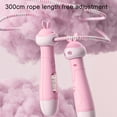 thumbnail image 3 of Sportteer Skipping Rope Fitness Jump Rope Jump Rope with Counter: Length Adjustable -free Ergonomic Handle Skipping Rope Workout Fitness Equipment for Kids, 3 of 9