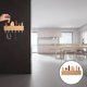 thumbnail image 3 of Ganchos para llaves BLESIY organizador decorativo para pared blanco, 3 of 8