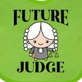 thumbnail image 4 of Inktastic Future Judge Cute Boys or Girls Baby Bib, 4 of 4