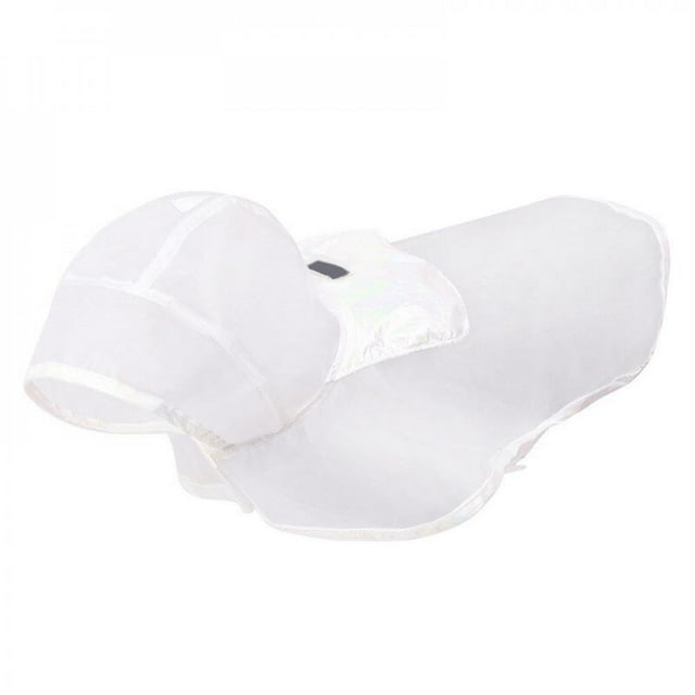 Veste Imperméable Imperméable Imperméable Imperméable à l'Eau Imperméable Imperméable pour Petit Chien Blanc