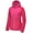 Rose, variant on Little Donkey Andy Womens Insulated Hiking Jacket Warm Sherpa Fleece Zip Up Running Hybrid Jacket Hooded Light Soft Steel Grey XS