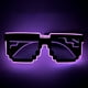 thumbnail image 1 of Gafas LED luminosas - Juguete de gafas de sol iluminadas estilo chulo para gamers y entusiastas de los memes, 1 of 3