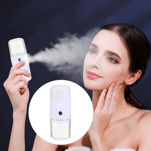 OATIPHO 1Pc Fashion Mist Sprayer USB Charging Portable Face Steamer for Moisturizing Skin