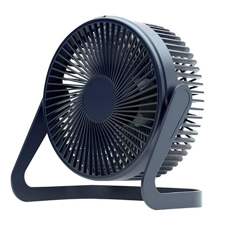 

Ycolew Desk Fan USB Fan 2 Speeds Strong Airflow Quiet Operation Cradle Floor Fan 360° Rotate Personal Table Fan for Home office Bedroom