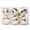 Yellow, variant on Twfbrm Christmas Tree Decorations Ornament Set-6ct White Gold Shatterproof Christmas Ball Ornaments, 6cm/2.4" Hanging Decor for Xmas Holiday Party