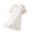 Z1 Light Green, variant on REDARER Girls Strawberry Print Nightgown, Lightweight Summer Cotton Sleep Dress with Ruffle Sleeves,3-4 Years