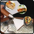 Rubber Table Mat 304 Stainless Steel Scale Scraper Kitchen Tool With