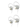 thumbnail image 4 of QualitChoice AK3 FiLe Wired Earbuds In-ear 3.5mm Earphone Portable Dynamic Hands-free Calling Running Headset with Eaps White 2Set, 4 of 6