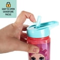 thumbnail image 4 of LOL Surprise Bouteille d'Eau Carrée, 18 Oz - Couvercle à Vis avec Paille à Rabat, 4 of 6