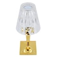 thumbnail image 3 of LED Crystal Table Lamp Dimable Desk Lamp USB Charging for Bedroom Decor Warm White Light, 3 of 12