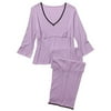 Women's Plus Rib Pajama Set