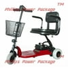Shoprider - Echo 3 - Portable Travel Scooter - 3-Wheel - Red