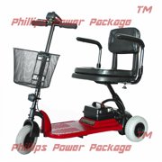 Shoprider - Echo 3 - Portable Travel Scooter - 3-Wheel - Red