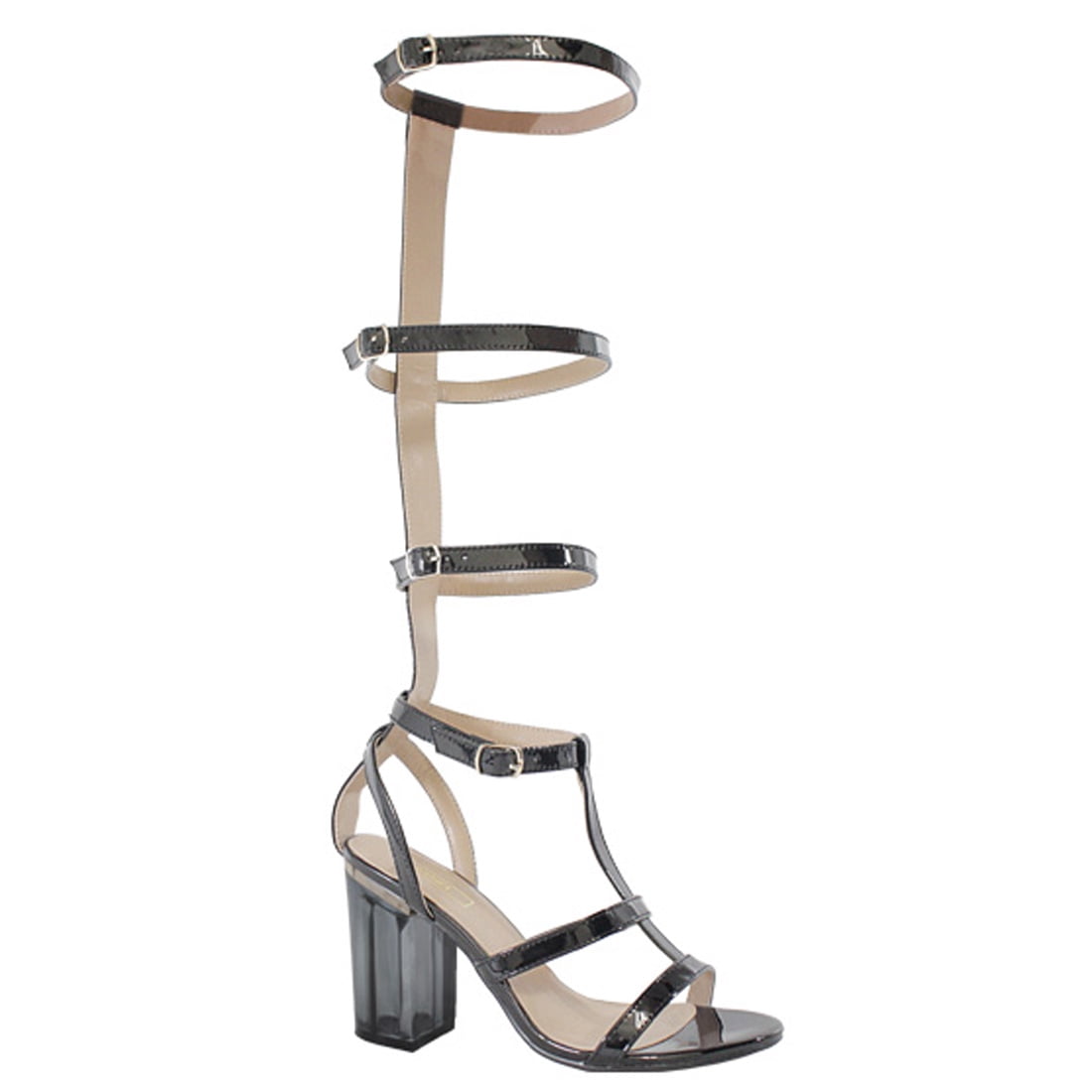 women's lucite shoes