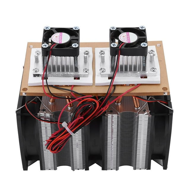 Wchiuoe Réfrigération à Semi-Conducteurs, Peltier Thermoélectrique, Équipement de Déshumidification pour Fabriquer de Petits Réfrigérateurs pour Animaux