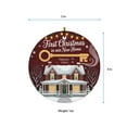thumbnail image 5 of Colonial House Christmas Ornament 2025, Custom House Address, Gift for Christmas, New Home Christmas Ornament with Name Address, Our First New House Ornaments, 5 of 5