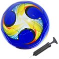 thumbnail image 1 of Balón de fútbol ABAJI, tamaño 2-5, patrón colorido con inflador, 1 of 8