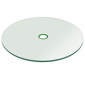 26 Inch Round Glass Table Top 1 4 Inch Thick Clear Tempered Glass