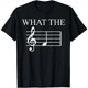 thumbnail image 1 of Playera de Mujer con Diseño de Nota Musical "What The F", 1 of 7