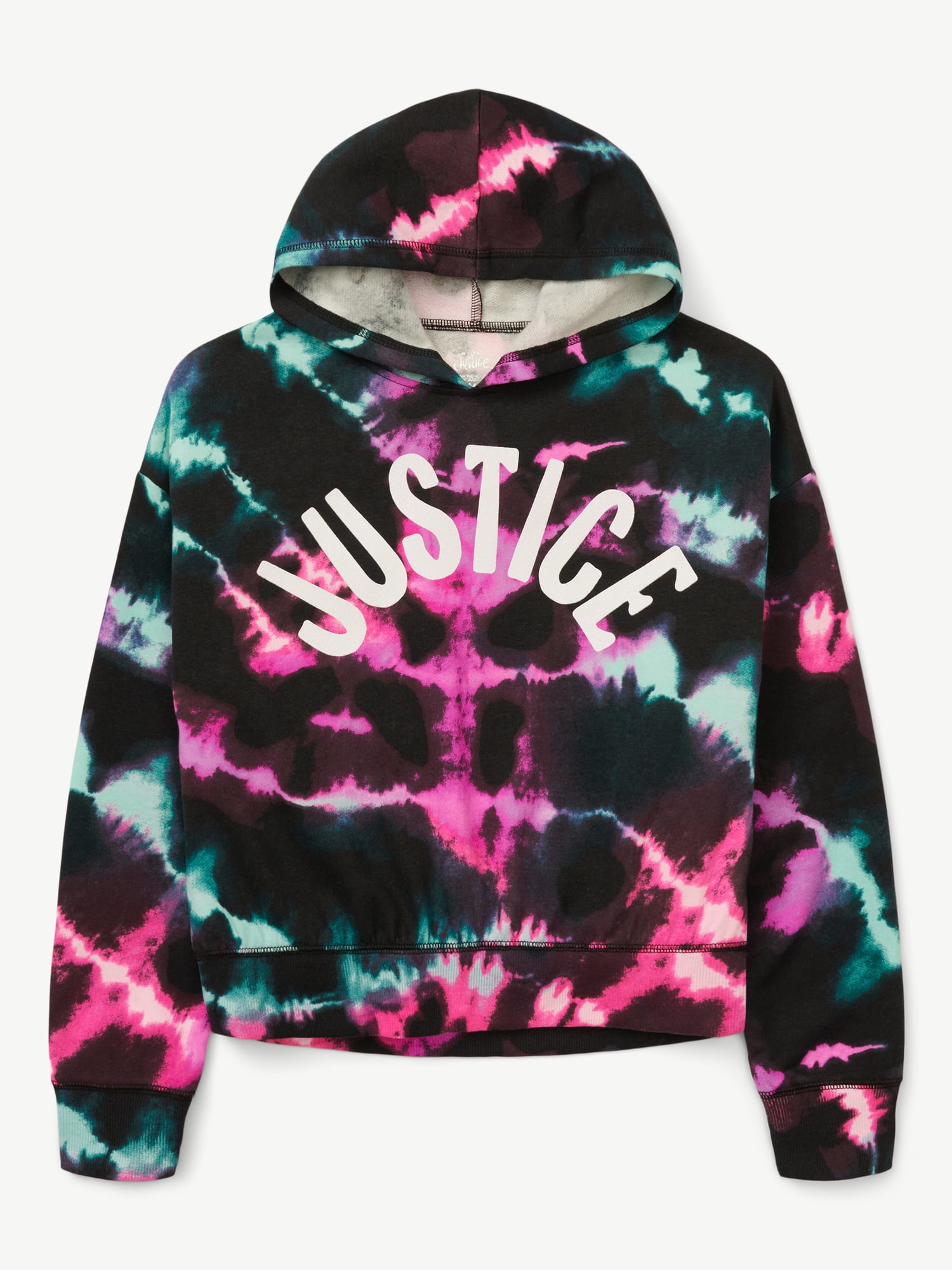 Justice Girls Edf Rib Hem Hoodie, Sizes Xs-Xlp