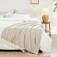 thumbnail image 4 of Home Soft Things Chevron Knit Throw- Amphora- 50"x60", 4 of 10