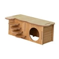 thumbnail image 2 of Casa para hámster con escalera para trepar, escondite multifuncional para hámster, decoración de hábitat. agujero redondo, 2 of 9