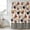 Beige, variant on Farmhouse Rooster Shower Curtain, Waterproof Shower Curtains for Bathroom, Vintage Watercolor Flowers Black Plaid Washable Fabric Bathtub Curtain Set Bath Decor with 12 Hooks Long 72"x84"