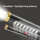 thumbnail image 2 of 1pc Self-Defense Flood & Security Lights LED Flashlight With Baton Torch Adjustable IPX6 Waterproof Flare Flashlight With USB Charge, Outdoor Lighting, 2 of 4