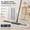 Grey(36"*5.1"), variant on 42" Heavy Duty Commercial Mop with 52" Long Handle, Large Industrial Wet & Dry Floor Mop, Cotton & Microfiber Pads, Sweeper Broom for Hardwood, Tile, Garage, School, Mall