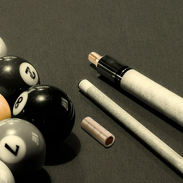 WHAMVOX 1Set Golden Brass Billiard Cue Hardware Set for Pool Cue Joint Connection and Enhanced Stability Performance