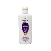 Pantene Pro-V Volume & Body 2-in-1 Shampoo & Conditioner, 17.9 FL OZ Pump Bottle - 3 Pack