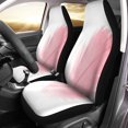 thumbnail image 2 of Juego de 2 Fundas para Asientos de Coche ABPHQTO Protector Universal para Asientos Delanteros de Coche Pluma Rosa, 2 of 4