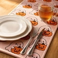 thumbnail image 4 of Miwamany Halloween Ghost Table Runner , Fabric Spooky Dining Decor, Seasonal Fall Kitchen Restaurant Tablecloth for Party Home Celebration Centerpiece, 4 of 7