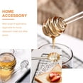 thumbnail image 3 of CRILSTYLEO Honey Stirring Stick Glass 2Pcs 5.9*1.2*1.2in Household Restaurant Hotel, 3 of 6