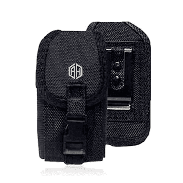 Military Grade Cell Phone Case,Rugged Pouch Holster Nylon Metal Clip